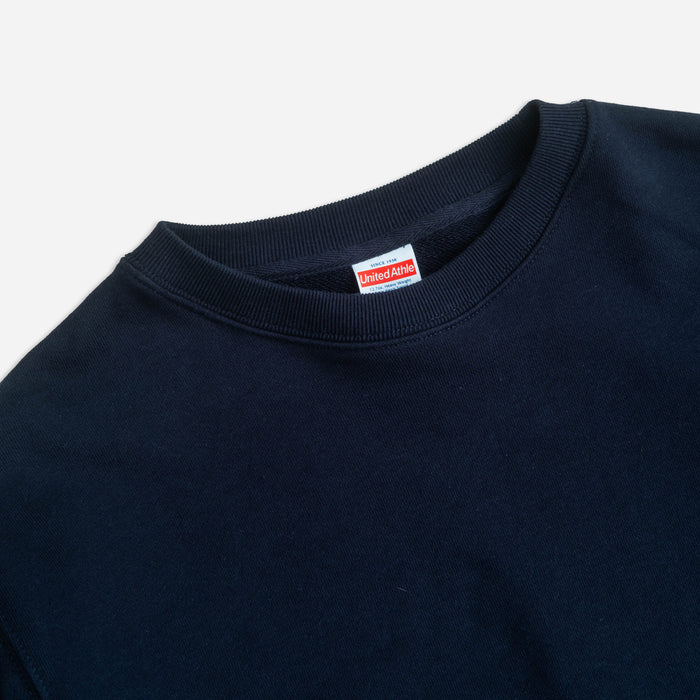 12.7oz HEAVYWEIGHT CREW NECK SWEATSHIRT - NAVY