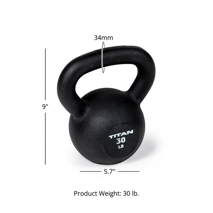 30 LB Cast Iron Kettlebell