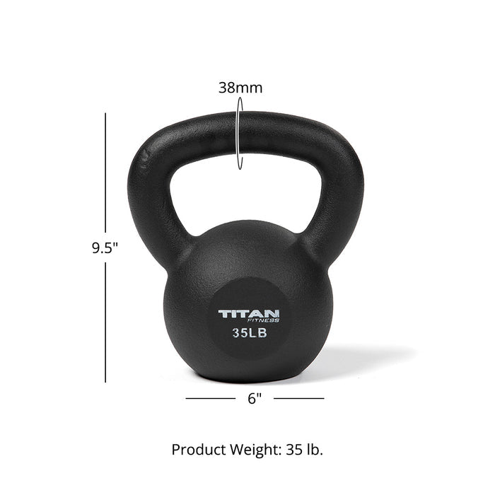 35 LB Cast Iron Kettlebell
