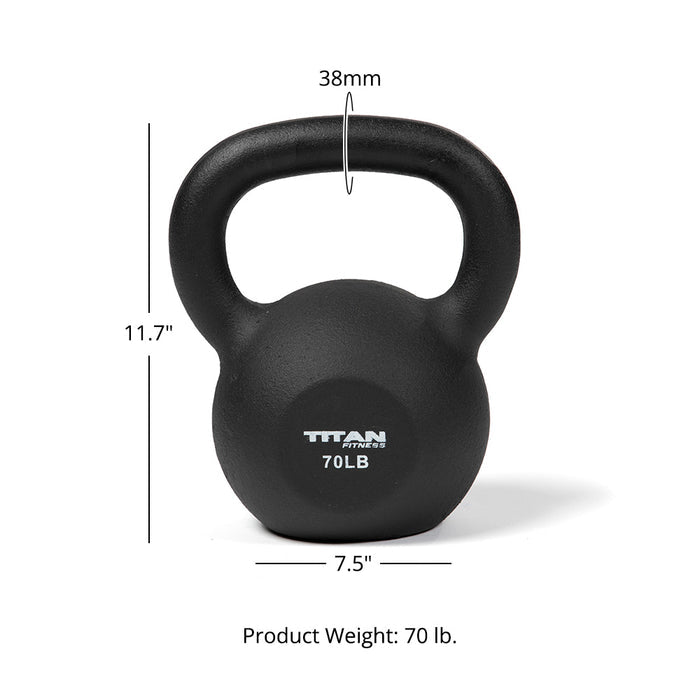 70 LB Cast Iron Kettlebell