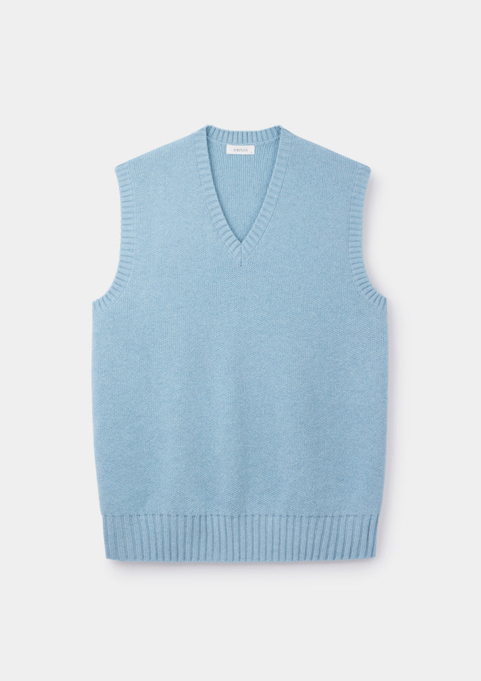 Arctic Lambswool Vest, Knit Vest - SIRPLUS