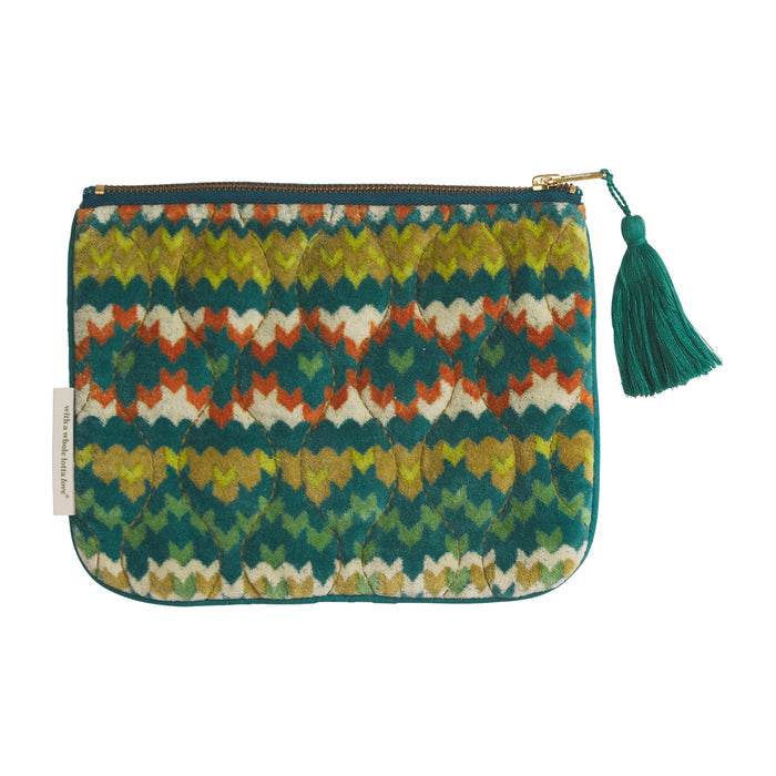 Arlette Velvet Pouch