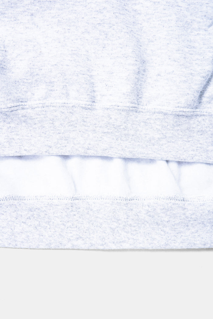 Ash Gray Hoodie Classic Logo / EDITORAL MAGAZINE