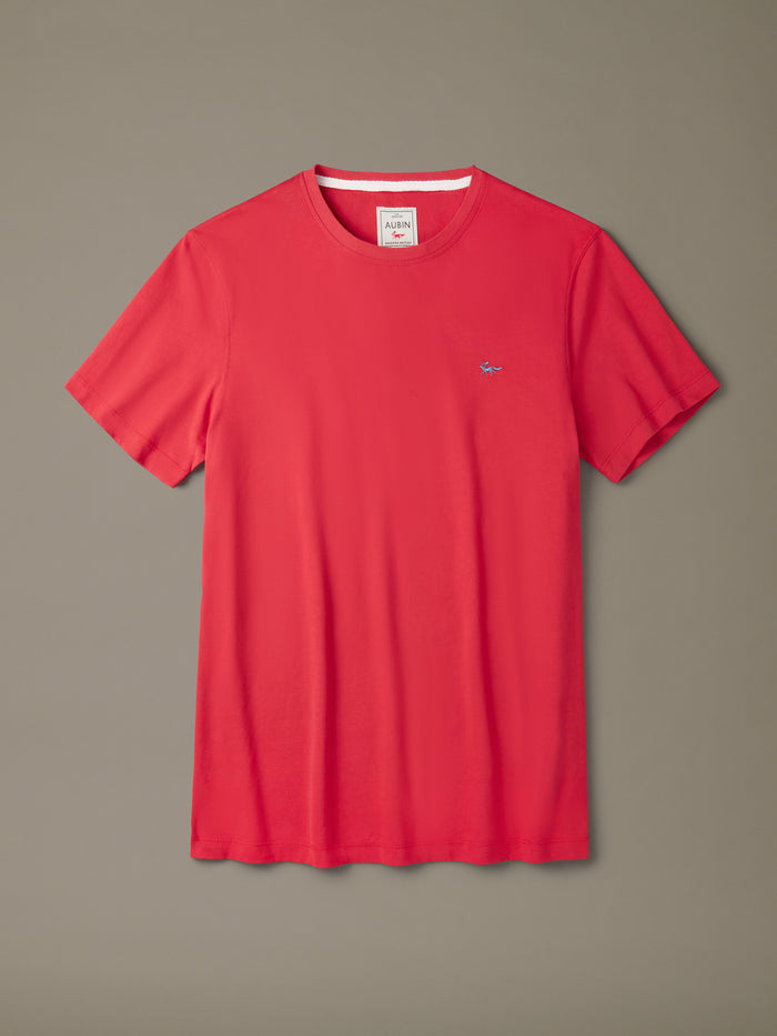 Aubin Rouge Aubin Organic Cotton T-Shirt | Classic Tee