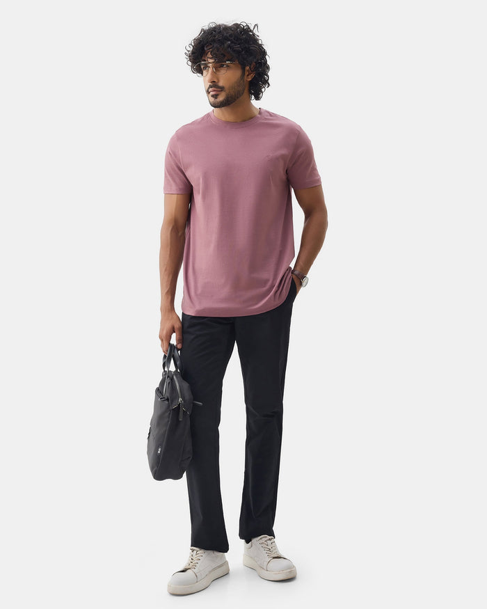 Black Solid Khakis - Kolt