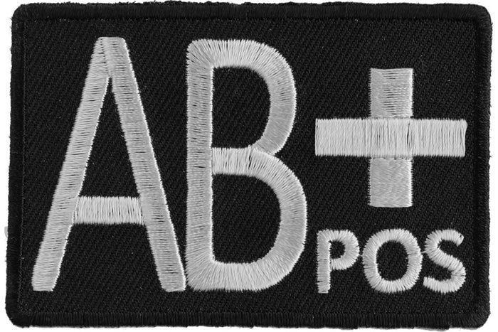 Blood ID Patch - AB Positive: Product Information:
Dimension: 3x2 inchBorders: Clean Cut Embroidered Borders for Easy SewingP