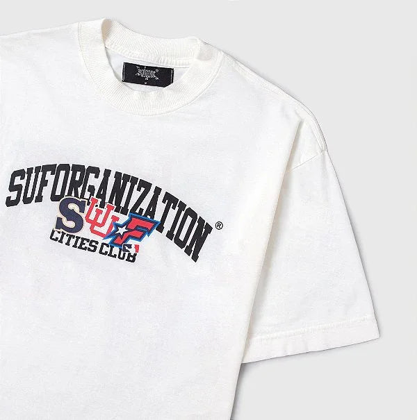 Camiseta Sufgang Sufcities Off-White - Four Street