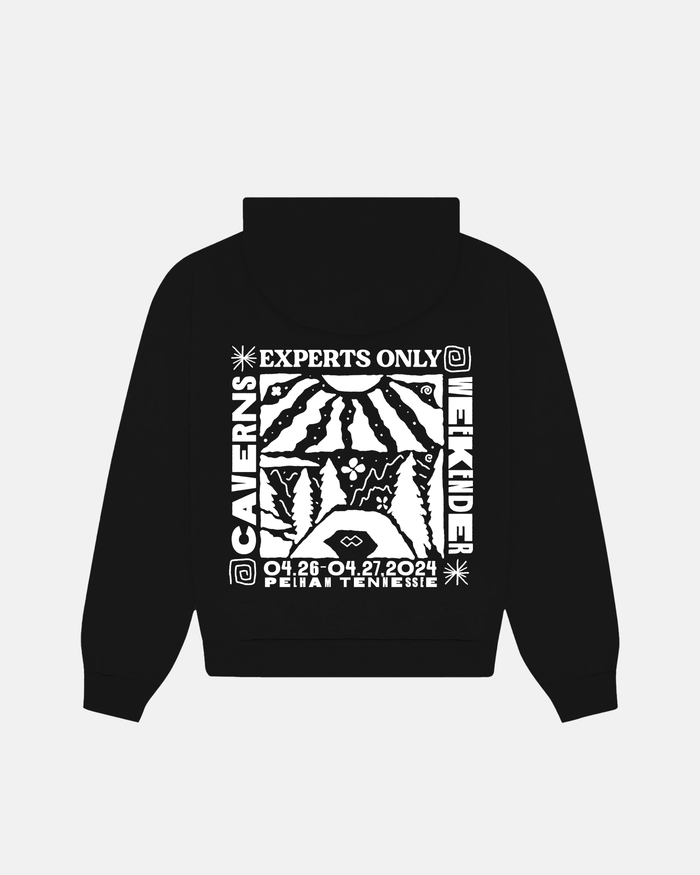 Caverns 2024 Black Hoodie