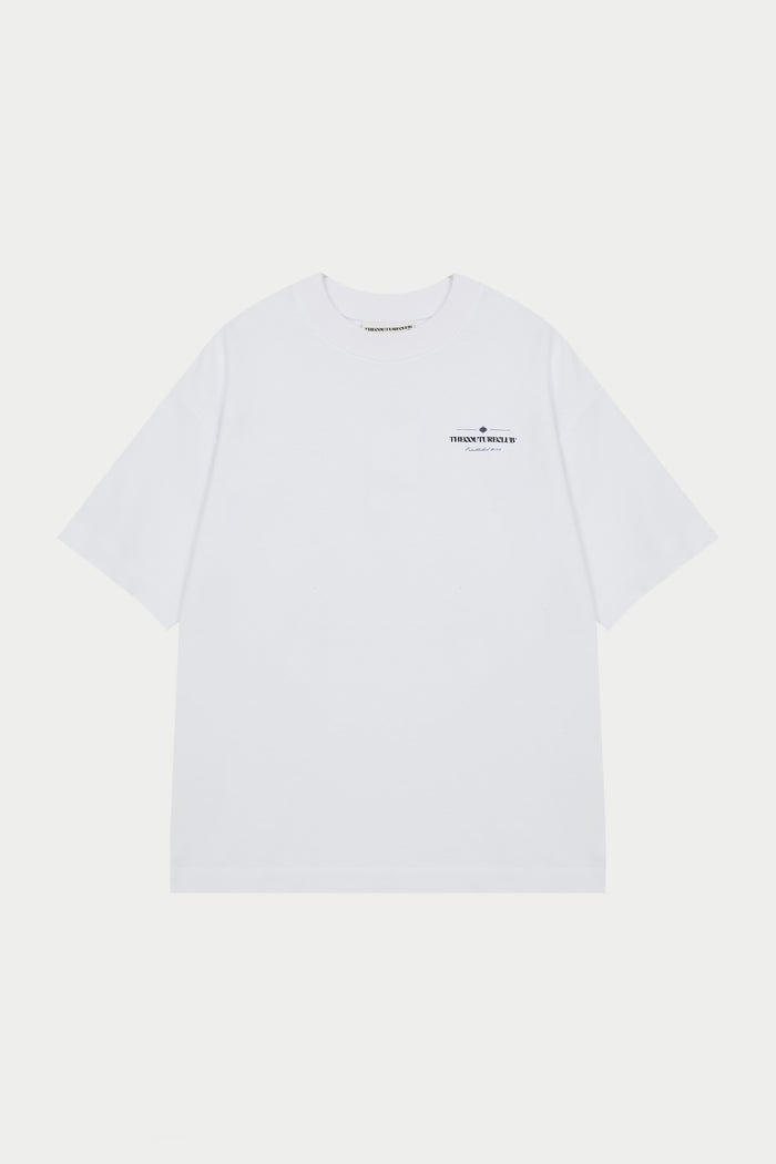 COPYRIGHT MULTI GRAPHIC T-SHIRT - WHITE