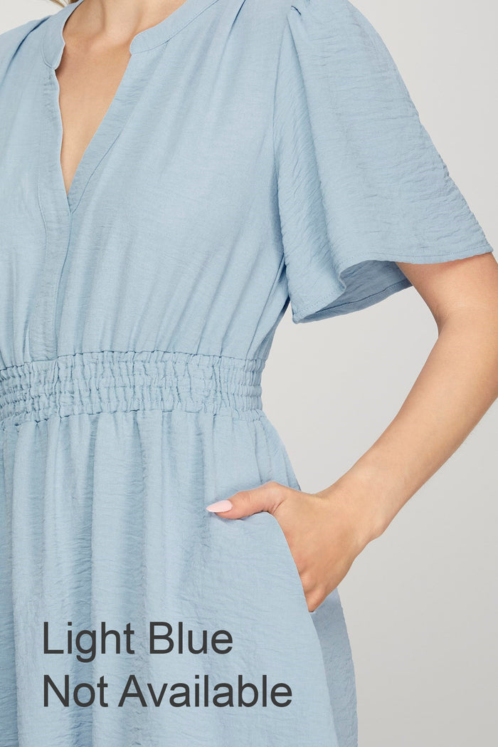 Cruise Line Dress in Royal Blue