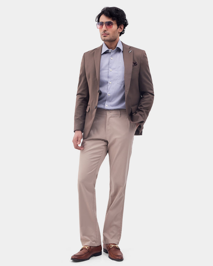 Fawn Textured Khakis - Etna