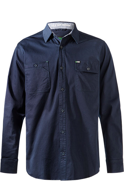 FXD Work Shirts Tailored Fit, 360 Degree Stretch LSH-1