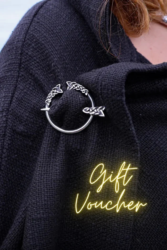 Celtic Fusion Design online gift card for Celtic clothing, Irish jewellery and folklore-inspired gifts
