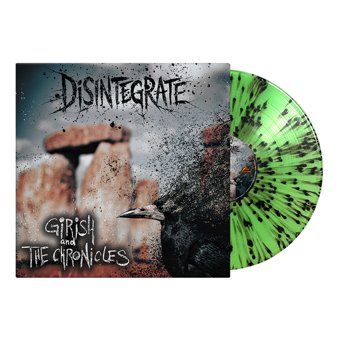 Girish and The Chronicles - Disintegrate - Green Black Kiwi Splatter LP