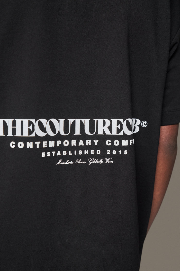 HEAVYWEIGHT COPYRIGHT T-SHIRT - BLACK