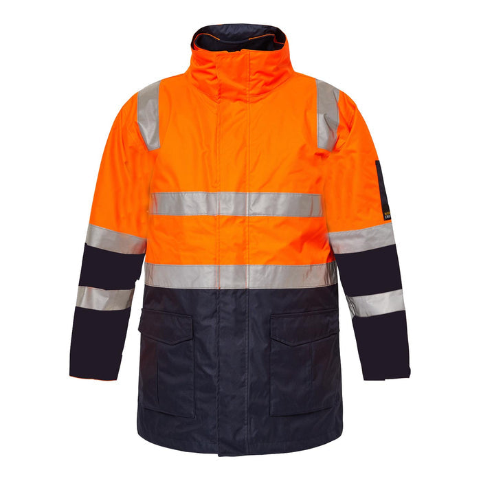 Hi-Vis 6 in 1 Two Tone Reflective Jacket w/ Removable Sleeves WW9032