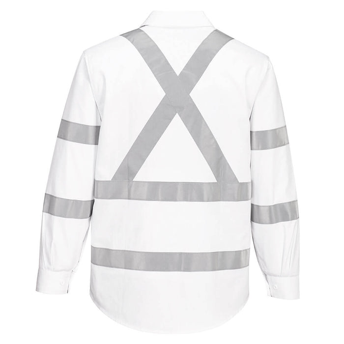 Hi Vis X Back Class N Shirt L/S MX303