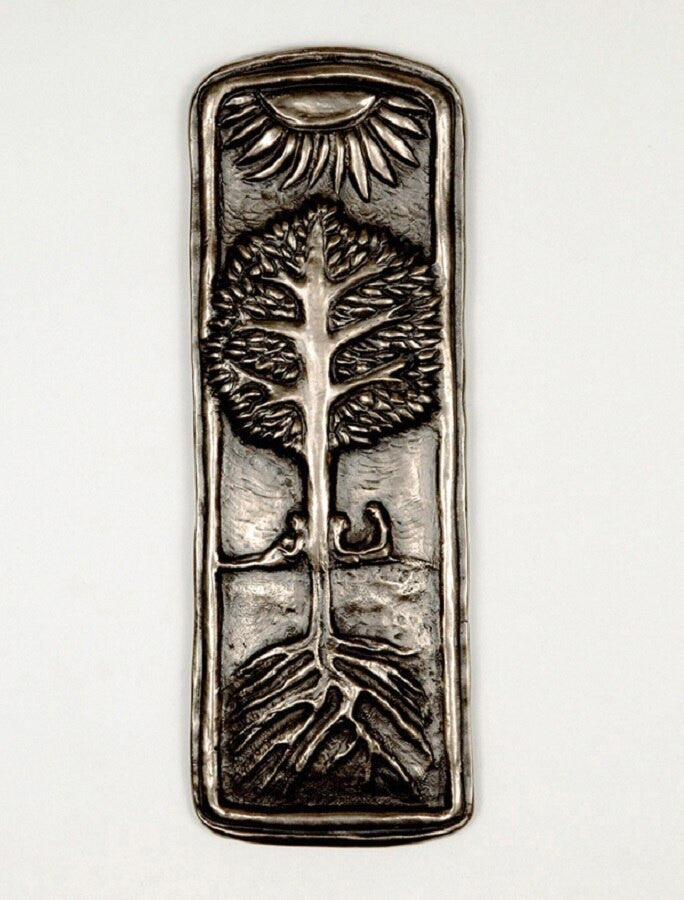 Irish Bronze Family Tree Plaque