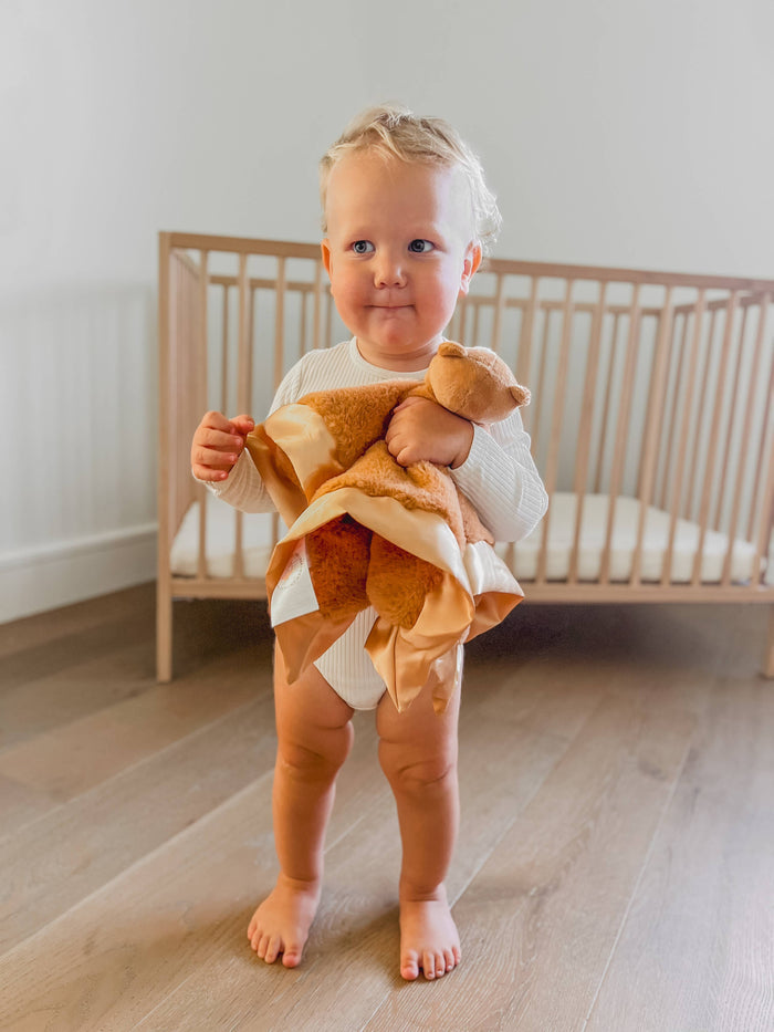 Little Camper Baby Lovey - Wee Bee Baby Boutique