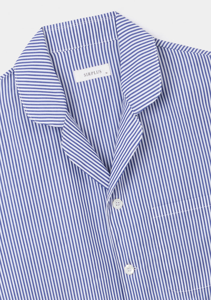Navy Stripe Cotton Pyjamas, Pyjamas - SIRPLUS