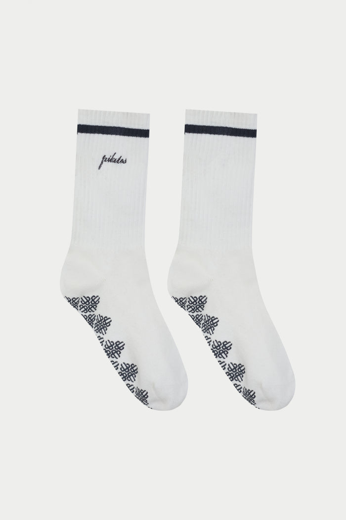 PILATES & PINOT GRIP SOCKS - OFF WHITE