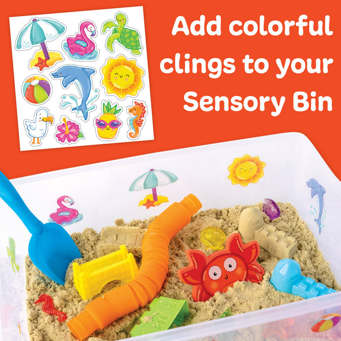 Sensory Bin Beach Activity Bin for Kids - Wee Bee Baby Boutique
