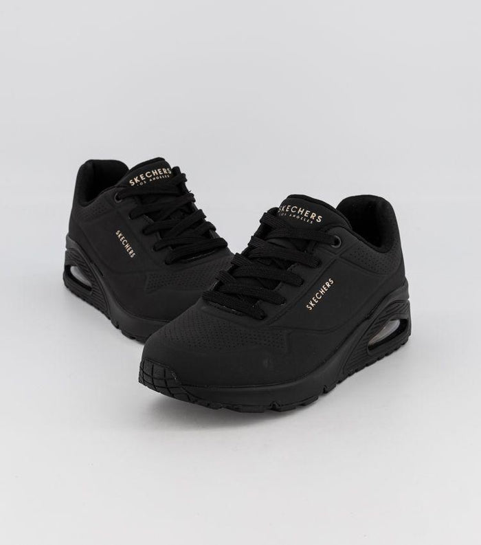 SKECHERS 73690 UNO STAND ON AIR BLACK/BLACK