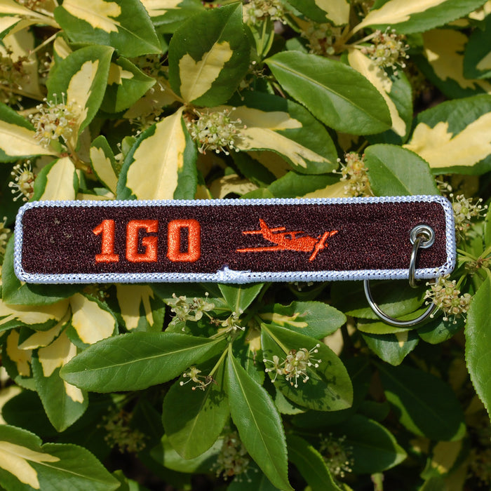 Spirit BGSU Aviation Embroidered Key Tag