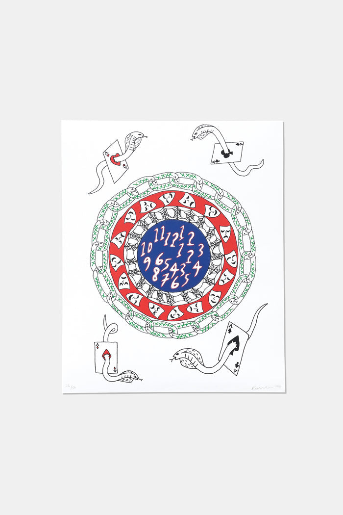 Tarot Silkscreen Print / Small Spells
