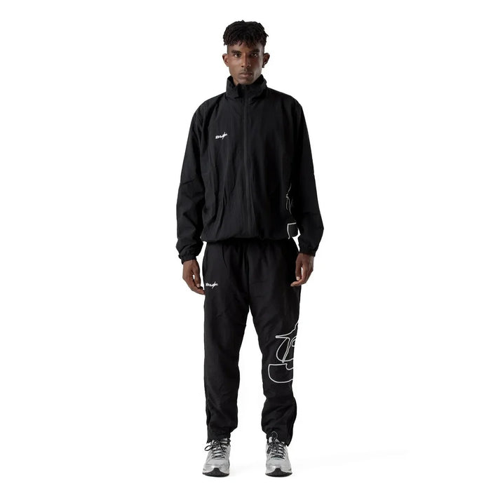 TRACK PANTS S STAR BLACK - Four Street