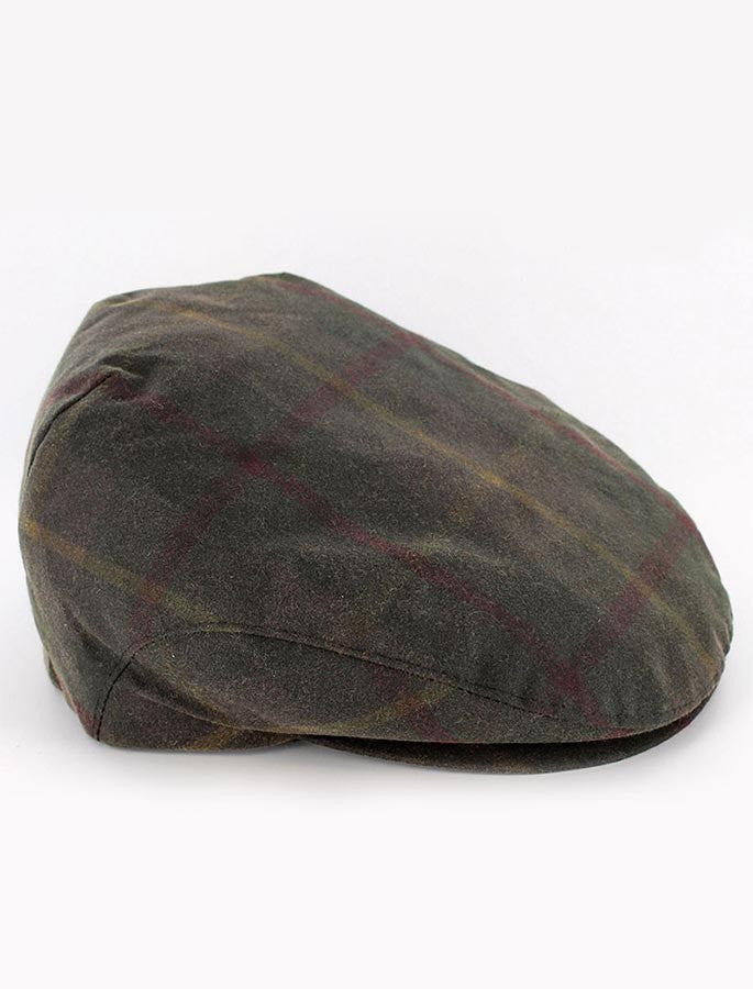 Trinity Wax Flat Cap - Tartan #color_tartan