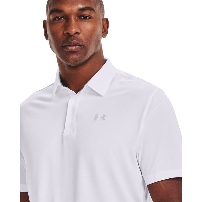 Under Armour Mens Playoff Polo 2.0 White 1327037-107