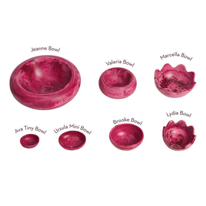Valeria Bowl - Crimson