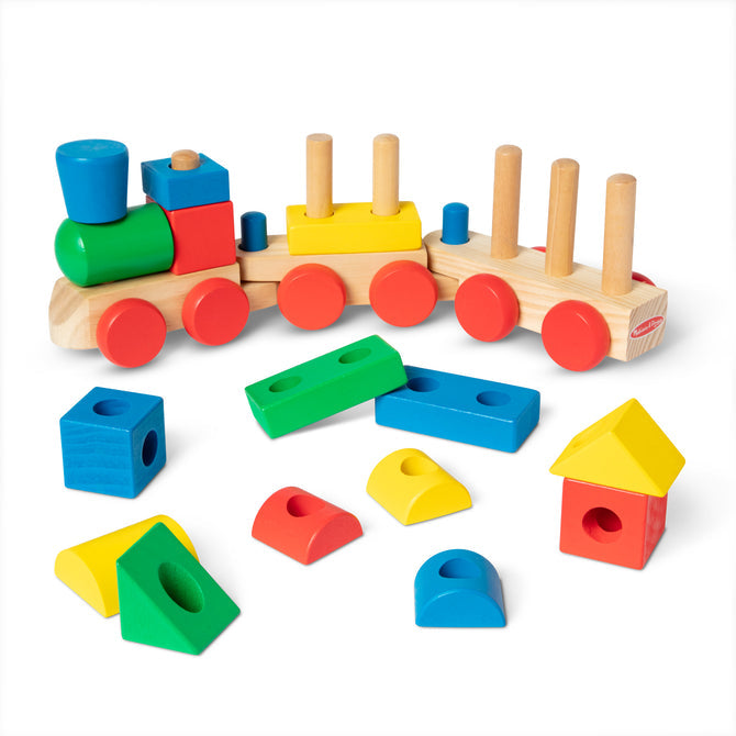 Wooden Stacking Train