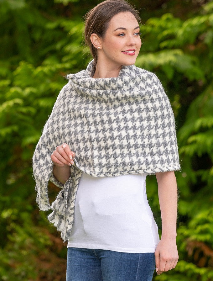 Light Grey & Cream / One Size
