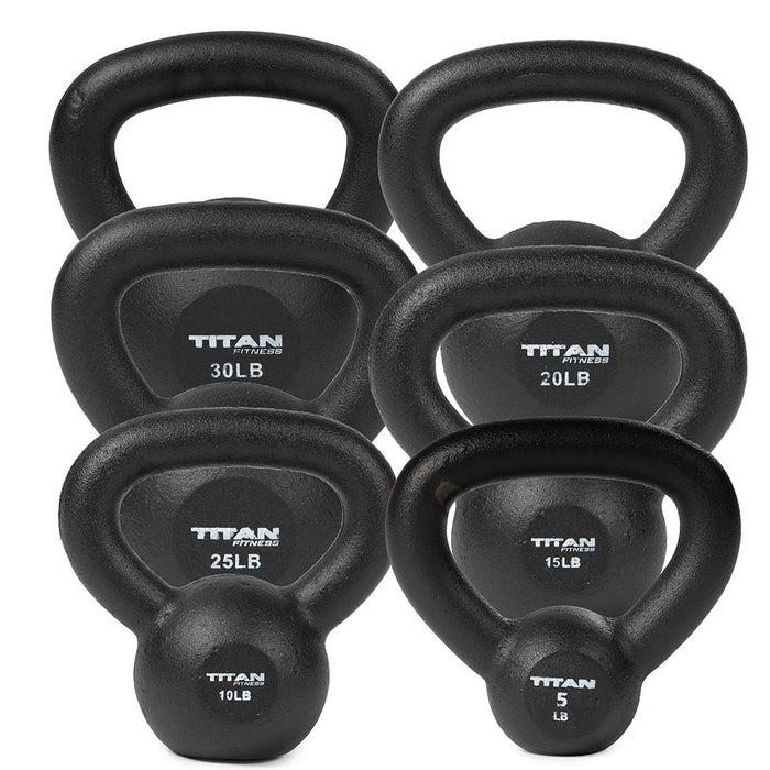 105 LB Set Cast Iron Kettlebells