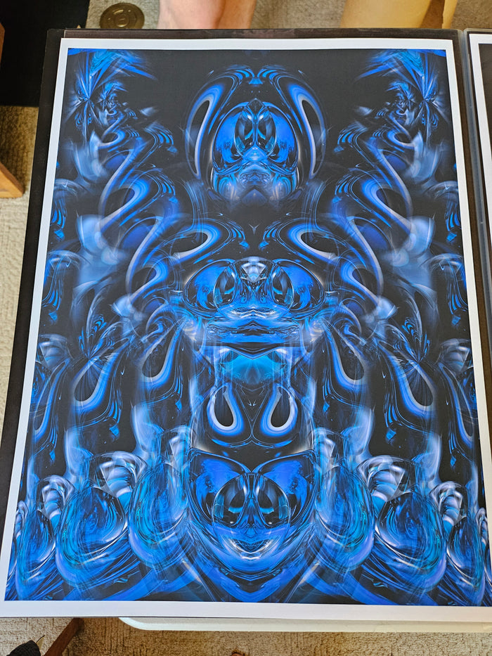 18"x24" Blue Vibes Artist Proof Print