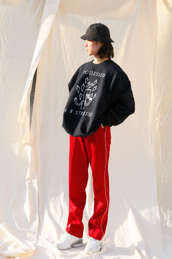 2 Possessed 2 B Stressed Sweatshirt / Smallspells