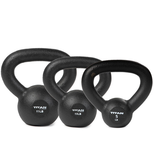 30 LB Set Cast Iron Kettlebells