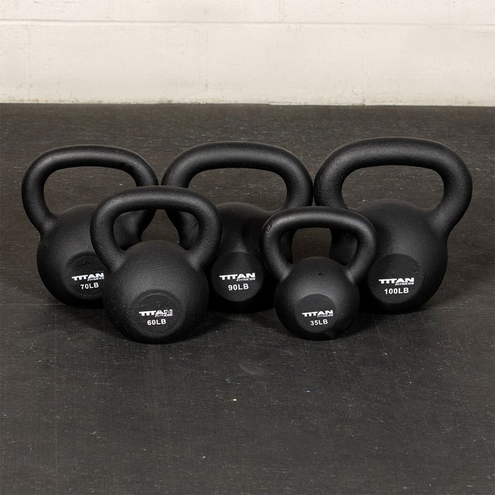 30 LB Set Cast Iron Kettlebells