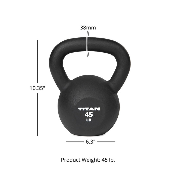 45 LB Cast Iron Kettlebell
