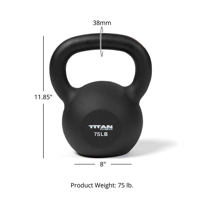75 LB Cast Iron Kettlebell