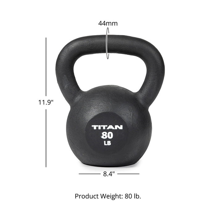 80 LB Cast Iron Kettlebell