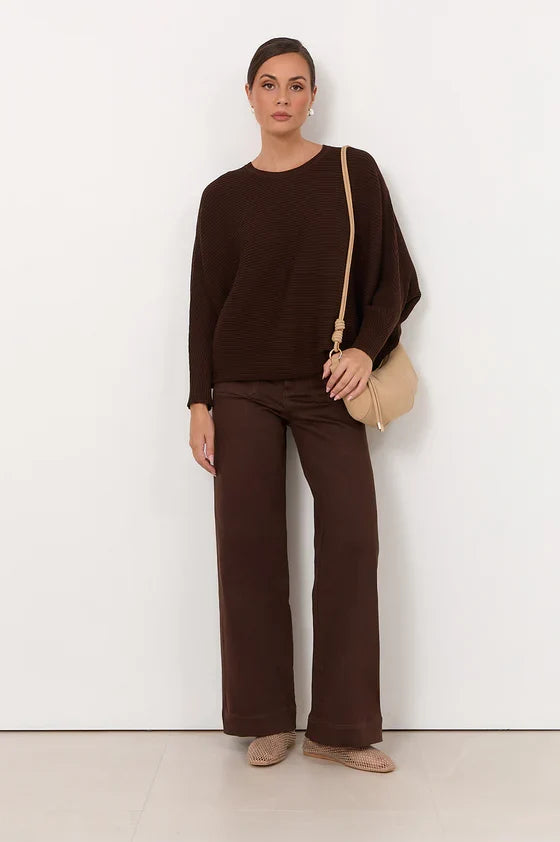 ADORNE PANT LUCY PATCH POCKET DENIM