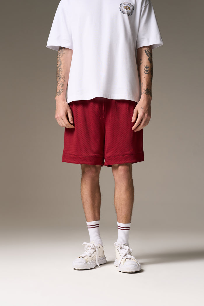 AIRTEX SHORTS - BURGUNDY