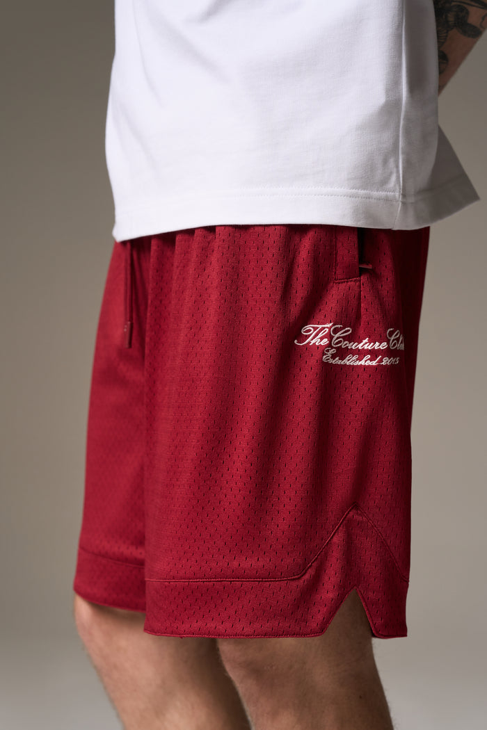 AIRTEX SHORTS - BURGUNDY
