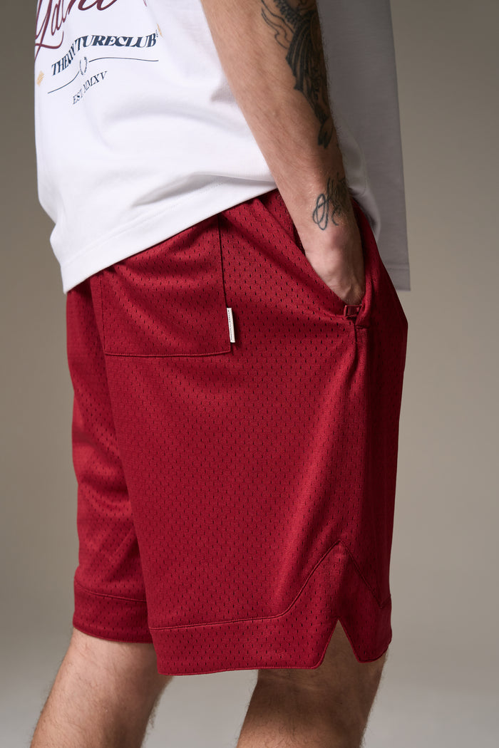 AIRTEX SHORTS - BURGUNDY