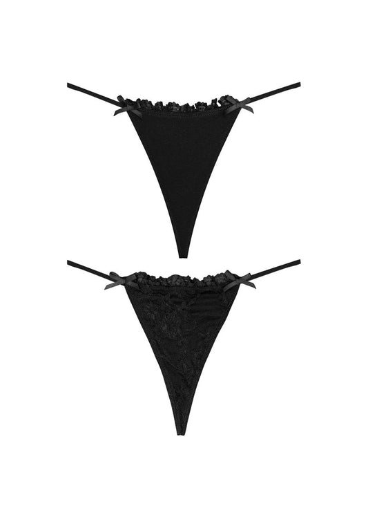 ALLURE HARDWARE CHARM G-STRING (2-PACK)