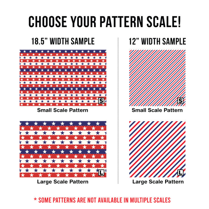 American USA Glitter Pattern