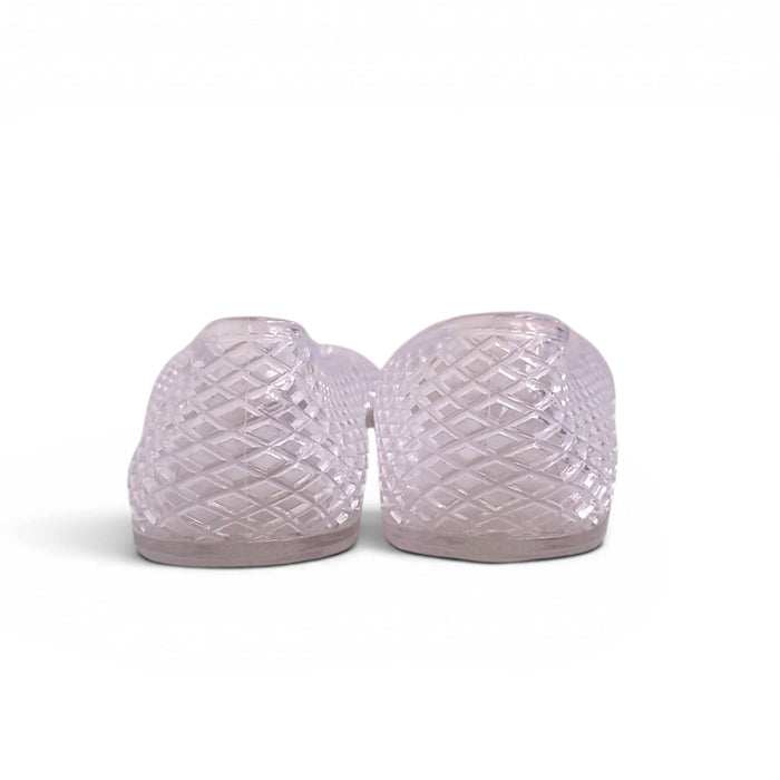 ANCIENT GREEK SANDALS CLEAR JELLY SANDALS - SIZE 39